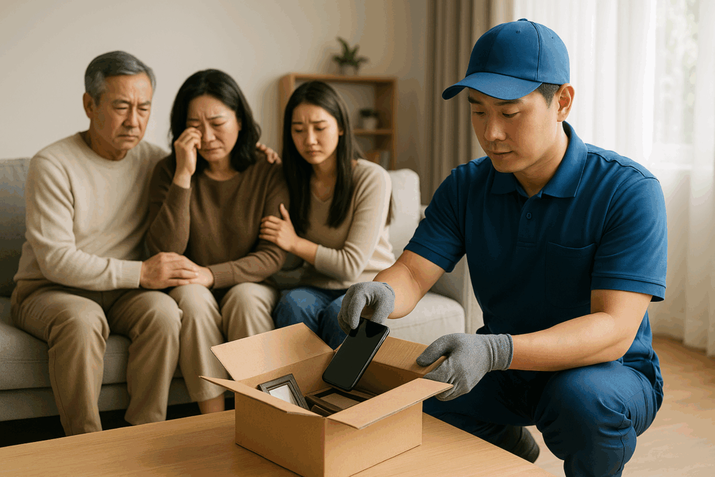 유품정리 전문업체, 가족이 추천하는 안전한 정리법