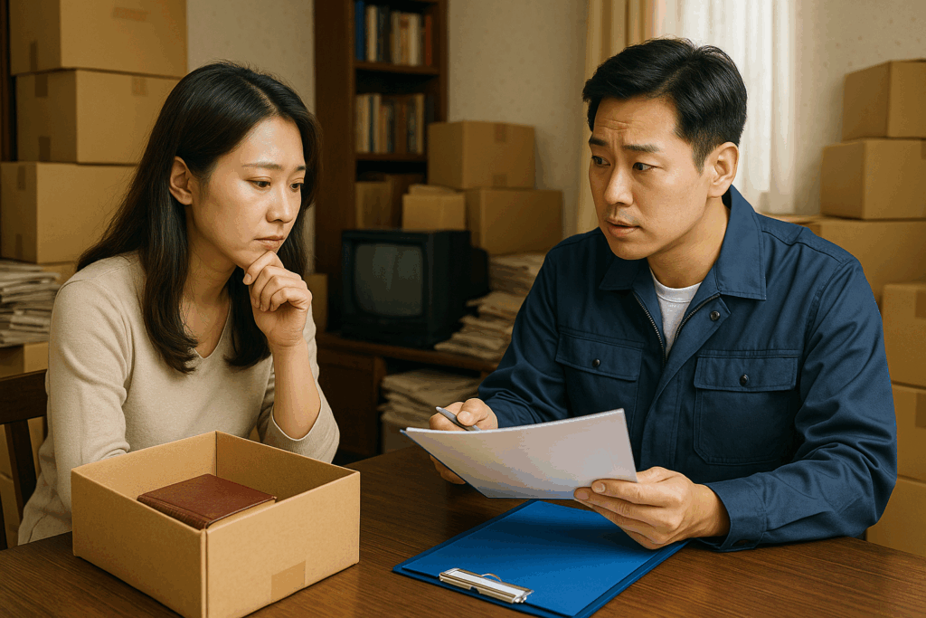 유품정리 절차, 처음 맡기는 분들이 꼭 알아야 할 포인트